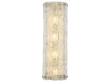NEWPORT 10820 10824/A brass , Бра, Matt brass Clear crystal L15,5*H48*Sp11 cm G9 4*25W