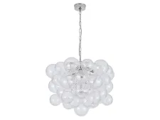NEWPORT 3850 3850/73 C nickel , Люстра, Nickel Clear ball D73*H53/150 cm G9 10*40W