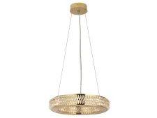 NEWPORT 8560 8560/40 C gold polished , Люстра , Gold polished Clear crystal D40*H6.7/500 cm G4 18*5W