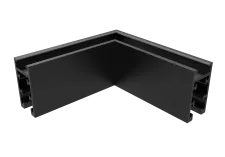 Соединитель для магнитного накладного шинопровода угловой Crystal Lux CLT 0.216 04 BL
