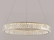 NEWPORT 8240 8240/60 chrome , Люстра, Chrome Сlear crystal D60*H7,6/500 см LED 36W 3100K 3960lm