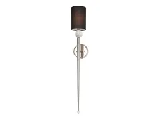 NEWPORT 3520 3521/A без абажуров , Бра, Nickel Clear glass L14*H96*Sp17.5 cm E14 1*40W