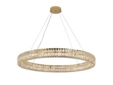 NEWPORT 8550 8550/110 C gold polished , Люстра , Gold polished Clear crystal D110*H11/500 cm G9 28*25W