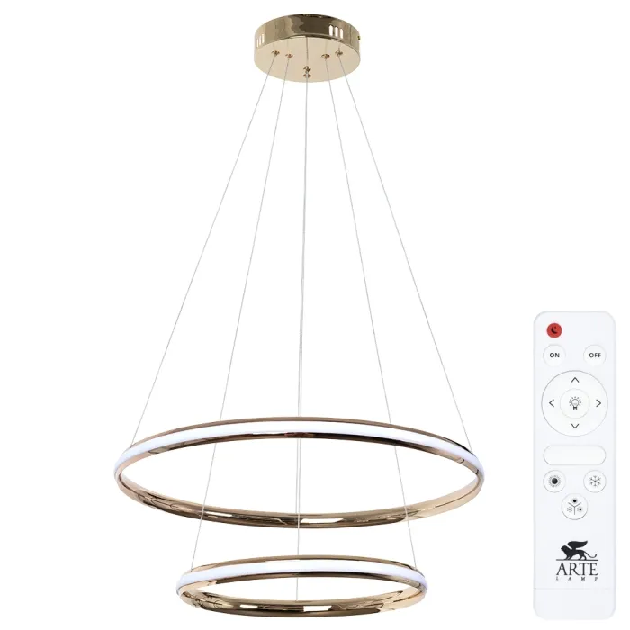 Подвесная люстра Arte Lamp MERIDIANA A2198SP-2GO | Дом Декора