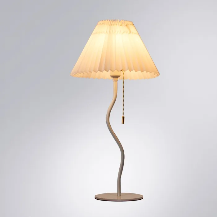 Декоративная настольная лампа Arte Lamp AGATHA A5069LT-1WH | Дом Декора