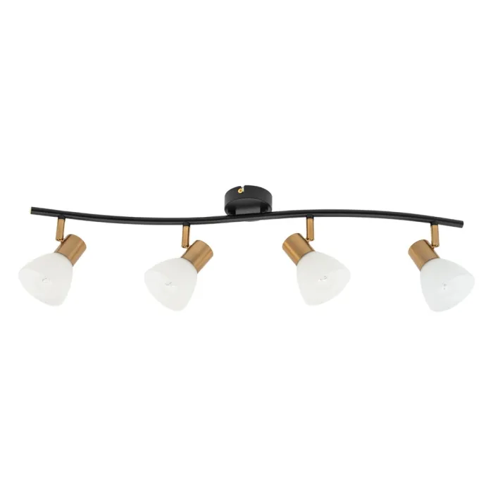 Спот Arte Lamp FALENA A3117PL-4BK | Дом Декора