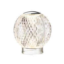 Декоративные 5007/2tl l-vision odl24 567 хром/металл/акрил настольный светильник led 2w 4000k 200лм crystal