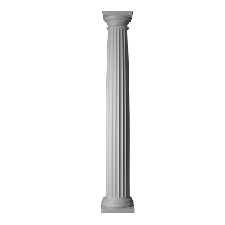 Фасадная лепнина колонна 4.30.102 Европласт