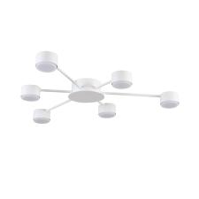 Потолочные 8343/6c comfi ln26 252 белый, металл люстра gx53 led 6*7w 220v torina