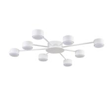 Потолочные 8343/8c comfi ln26 252 белый, металл люстра gx53 led 8*7w 220v torina